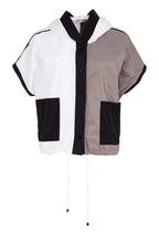 Load image into Gallery viewer, Two tone Hooded Jacket