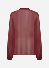 Load image into Gallery viewer, Naial Bordeaux Blouse