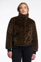 Load image into Gallery viewer, Ambra Faux Fur Bomber Jacket