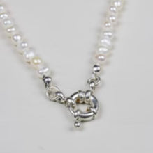 Load image into Gallery viewer, Sara silver choker necklace