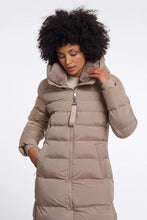Load image into Gallery viewer, Hudson padded coat detachable collar