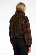 Load image into Gallery viewer, Ambra Faux Fur Bomber Jacket