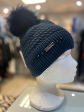 Load image into Gallery viewer, Navy Fleeced Lined Hat