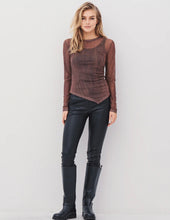 Load image into Gallery viewer, Agna Brown Mix Top