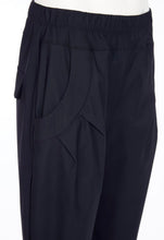 Load image into Gallery viewer, Black Travel Fabric Trousers