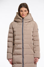 Load image into Gallery viewer, Toffee Keila Puffa Coat Fur Lined