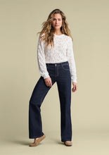 Load image into Gallery viewer, Colette 5 pocket Forever Blue Jeans leg 31
