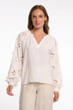 Load image into Gallery viewer, Ginger long ballon sleeve blouse