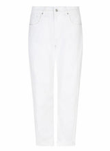 Load image into Gallery viewer, Caitlina Sidepatch White Jean