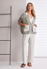 Load image into Gallery viewer, Mesh hooded Ash jacket