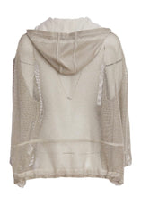 Load image into Gallery viewer, Mesh hooded Ash jacket