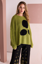 Load image into Gallery viewer, Naya Round Neck Knit Jumper with Spot