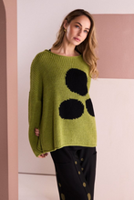 Load image into Gallery viewer, Naya Round Neck Knit Jumper with Spot