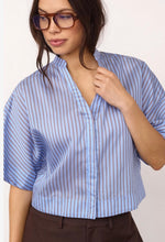 Load image into Gallery viewer, Anica Blue Blouse