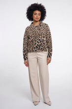 Load image into Gallery viewer, Leopard Bubbly Knit Jacket