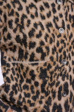 Load image into Gallery viewer, Leopard Bubbly Knit Jacket