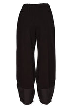 Load image into Gallery viewer, Shaped Hem Trousers With Colour Inset