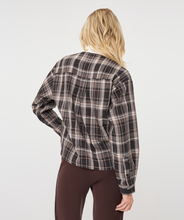 Load image into Gallery viewer, Blouse short check strass