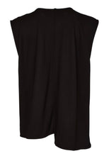Load image into Gallery viewer, Waistcoat With Leatherette Panel And Trim Detail