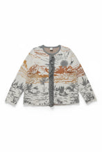 Load image into Gallery viewer, Rabe Fringe Grey Cardigan
