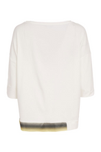 Load image into Gallery viewer, Placement print white & lemon top