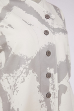 Load image into Gallery viewer, Graphic Print Taupe Jacket