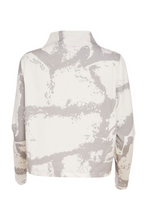 Load image into Gallery viewer, Graphic Print Taupe Jacket