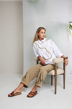 Load image into Gallery viewer, Zip Details Trouser