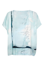Load image into Gallery viewer, Faded Mint Print Top