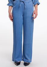 Load image into Gallery viewer, Anette Denim Blue Wide Trousers