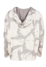 Load image into Gallery viewer, Graphic print taupe hoodie