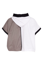 Load image into Gallery viewer, Two tone Hooded Jacket