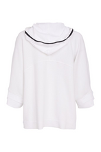 Load image into Gallery viewer, White Zip Top