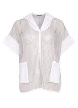 Load image into Gallery viewer, Mesh Top With Contrast Fabric