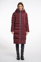 Load image into Gallery viewer, Chocolate Bean Keila Puffa Coat Fur Lined
