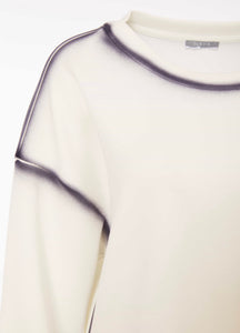 Sport luxe sweatshirt