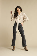 Load image into Gallery viewer, White Estelle Bow Blouse
