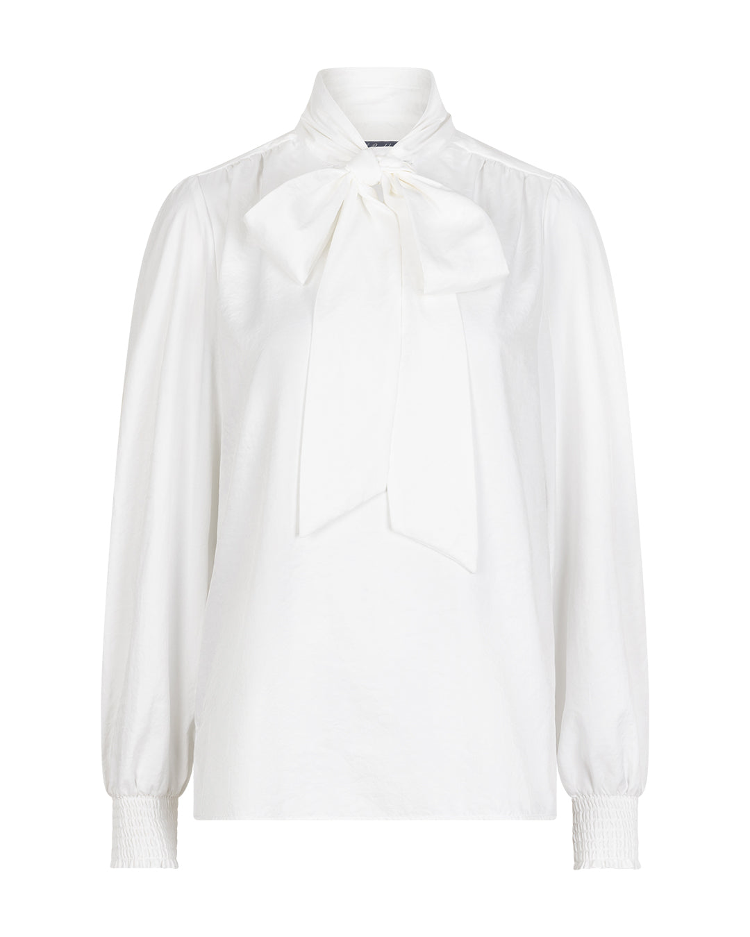 White Estelle Bow Blouse