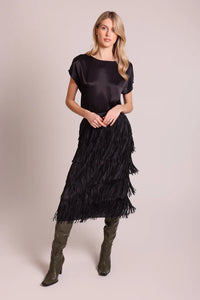 Gloria Black Skirt
