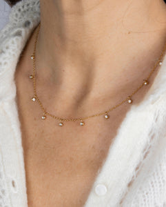 Lauren Waterproof Diamante Necklace