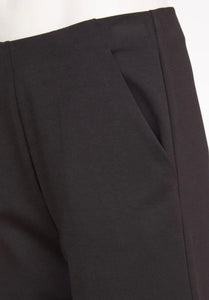 Black Wide Hero Leg Trousers