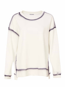 Sport luxe sweatshirt