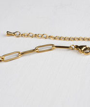 Load image into Gallery viewer, Lottie Paperlink Gold Plated Necklace
