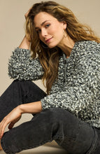 Load image into Gallery viewer, Mono Melange Loop Cardigan
