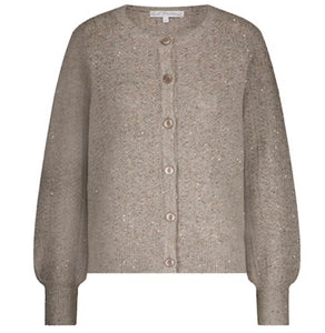Ajour Truffle Cardigan