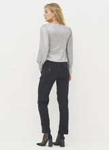 Load image into Gallery viewer, Birke Silver Blouse Wrap
