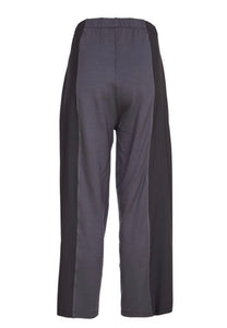 Wide leg intelligent twinning trouser