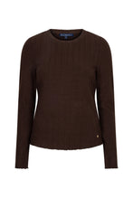 Load image into Gallery viewer, Espresso Fine Knit Top
