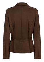 Load image into Gallery viewer, Blazer &amp; Belt Punta in Brown
