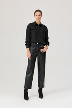 Load image into Gallery viewer, Shrlly Charcoal Blouse
